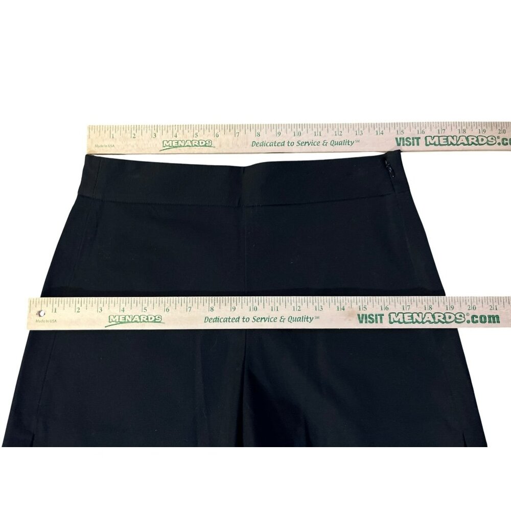 Gap Black High Rise Shorts Womens 6 Side Zip Used - Picture 9 of 13